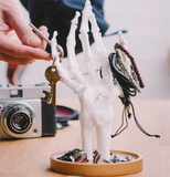 White Skeleton Hand Tidy
