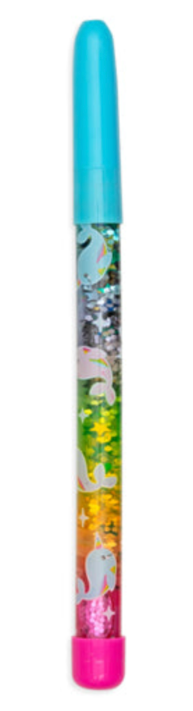 Rainbow Glitter Wand Pen