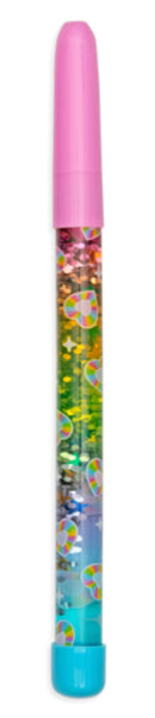 Rainbow Glitter Wand Pen