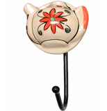 "Fiesta Tea Pot" Wall Hooks