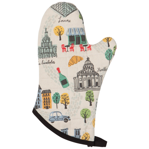 Meet Me In Paris Oven Mitt