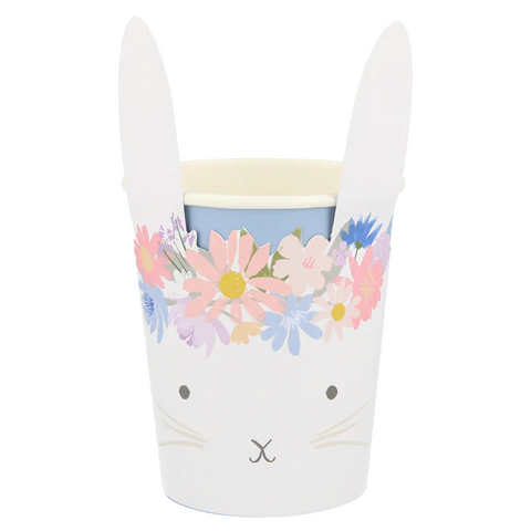 EASTER Spring Floral Bunny Cup