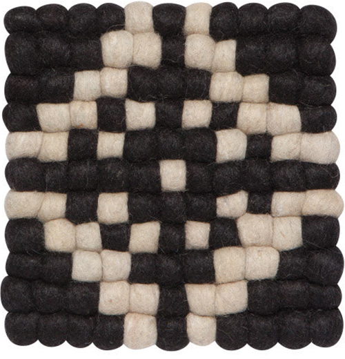 A black and white texture square.