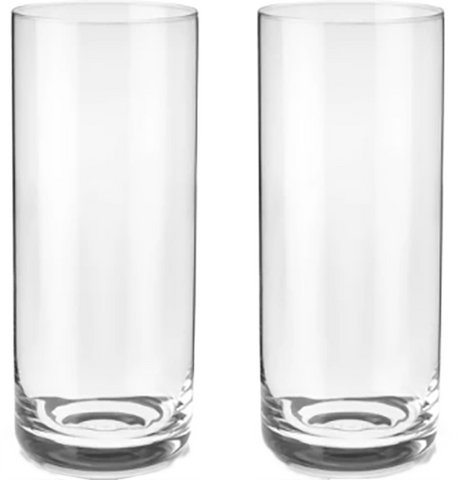 "Crystal" Highball Glasses (Set of 2)