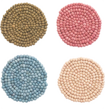 Round Wool Felt Trivets