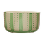 Stoneware Bowl With Pattern