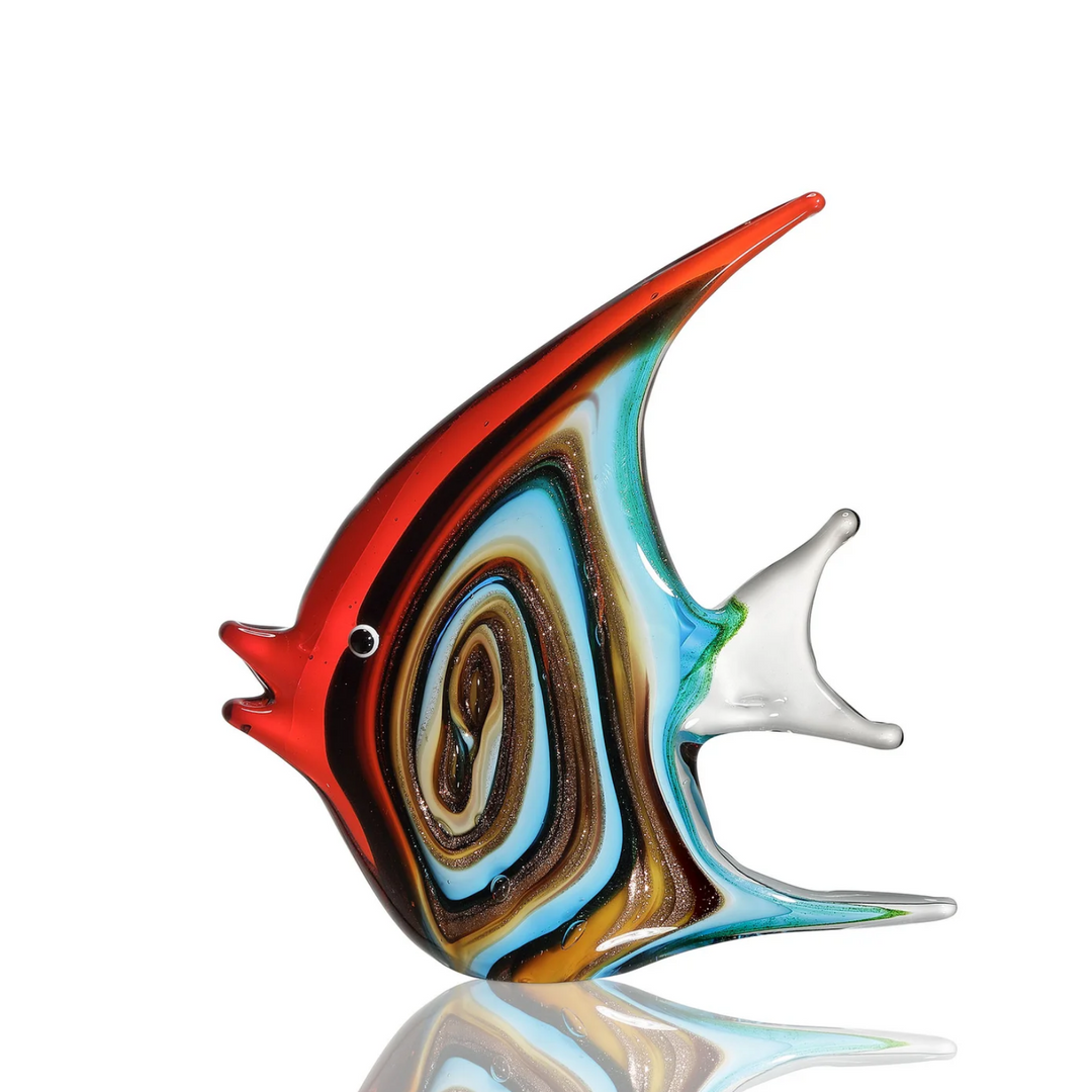 Red &amp; Blue Angel Fish