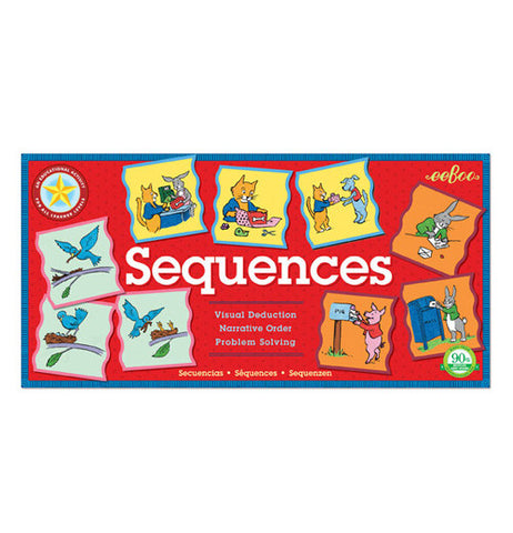 The "Sequences" Educational Game set is wonderful tool and an entertaining and beautifully designed game. 