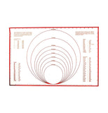 Silicone Baking Mat "Pastry Chart"