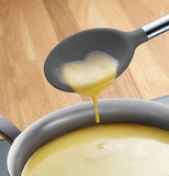 Silicone Mixing Spoon with Stainless Handle
