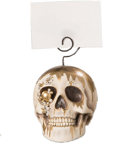 HALLOWEEN - Skull Place Card Holder