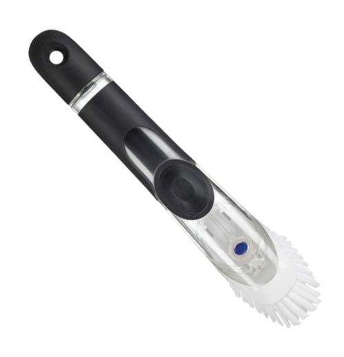 Steel-Dispensing Dish Brush