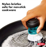 Good Grips Soap Dispensing Palm Brush