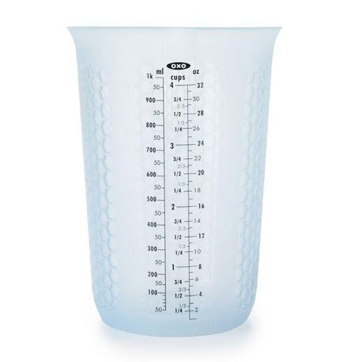 Squeeze &amp; Pour Silicone Measuring Cup, 4 Cup