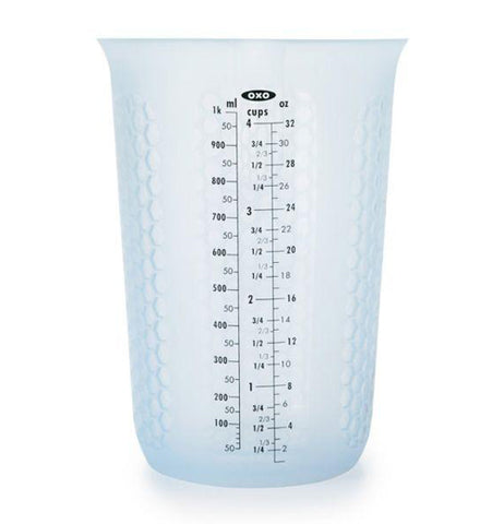 Squeeze & Pour Silicone Measuring Cup, 4 Cup