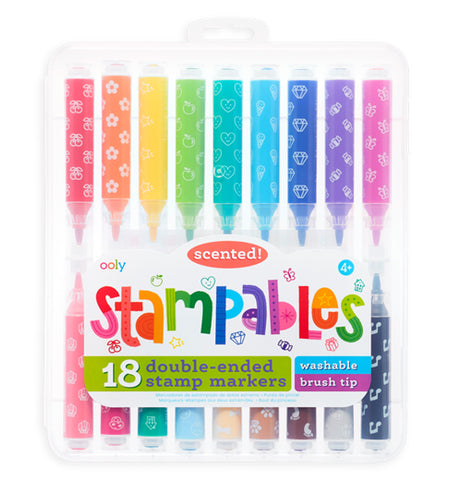 Stampables Scented Markers-Set of 18