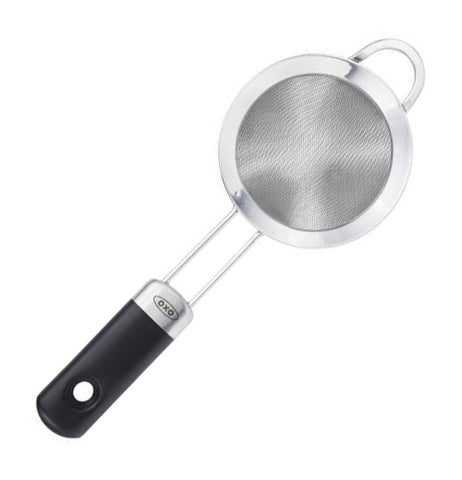 OXO Good Grips 3-Inch Mini Strainer, Multicolor, Black