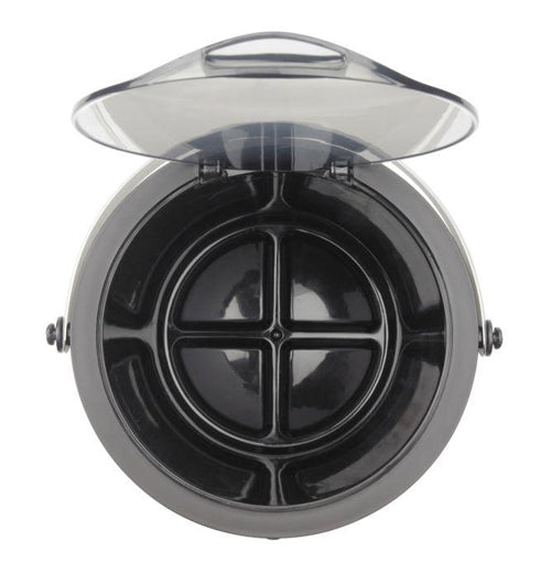 Steel-Ice Bucket &amp; Tong Set