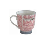 Stoneware Cup w/ Tea Bag Holder