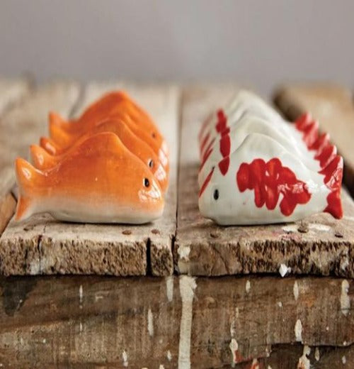 Stoneware Floating Fish