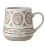 Beige Stoneware Mug