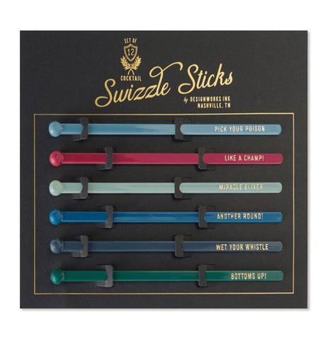 Swizzle Sticks, Set of 12