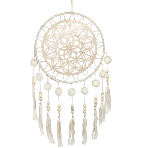 "Centric Wood Mandala" Dreamcatcher