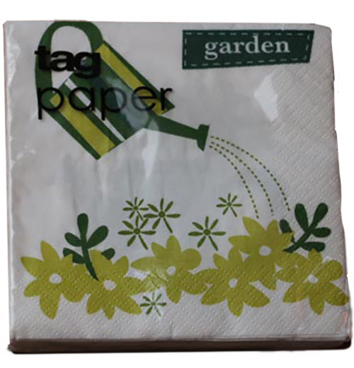 "Garden" Cocktail Napkins (Set of 20)