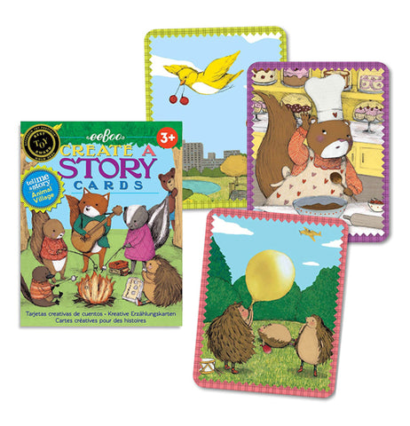 "Animal Village" Tell Me A Story Cards