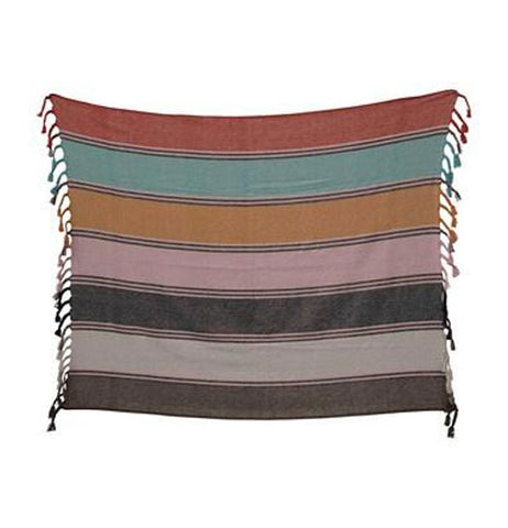 Wide Stripe Throw