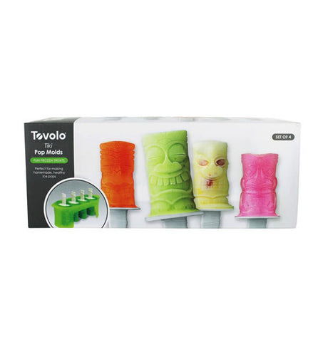 Tiki Pop Molds (set of 4)