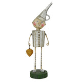 Wizard of Oz Tin Man figurine holding heart
