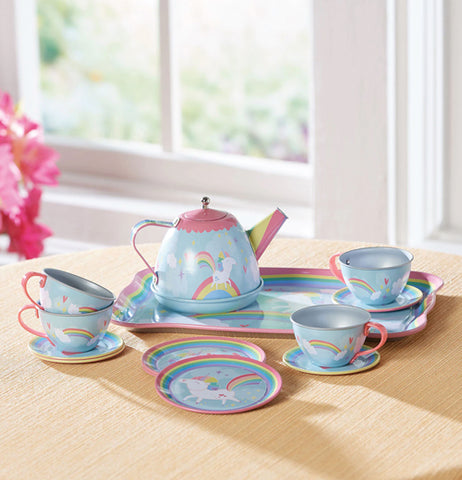 Tin Tea Set "Unicorn"