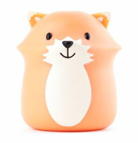 Fox shaped toothbrush holder.