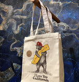 Tote "California Firefighter Bear"