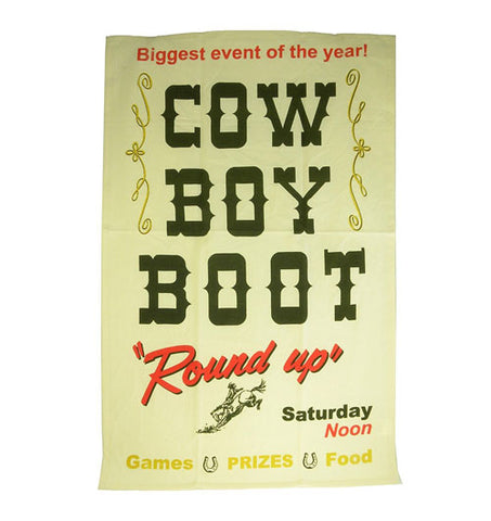 Towel "Cowboy Boot Round Up"