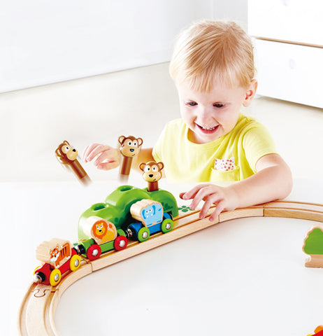 Music and Monkeys Railway Train Set