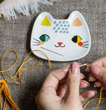 "Meow Meow" Ceramic Trinket Tray