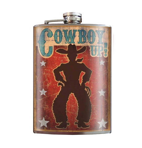 Flask "Cowboy Up"