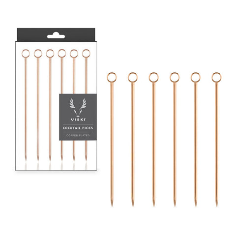 Copper Cocktail Picks
