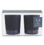 "Warren Black Stoneware" Tumblers (Set of 2)