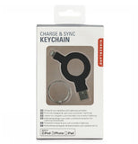 Charge and sync keychain in the original packaging.
