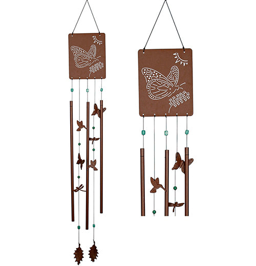 Victorian Garden Chime, Large Butterfly