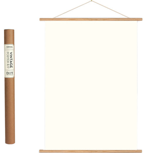 DIY Vintage Poster Kit