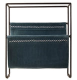 Velvet and Iron Magazine Rack