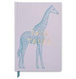 Vintage Sass Journal Giraffe "Tall Tales"