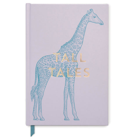 Vintage Sass Journal Giraffe "Tall Tales"