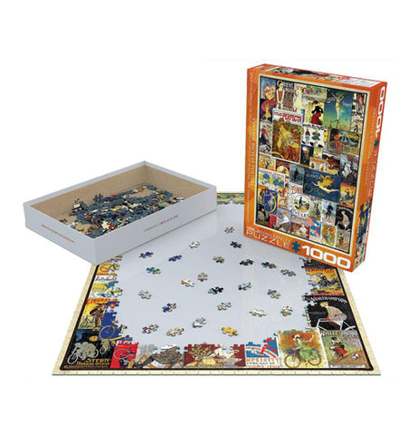 1000 pieces PUZZLE: VINTAGE BOARD GAMES