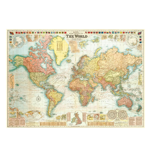 Travel &amp; Maps Poster Wrap