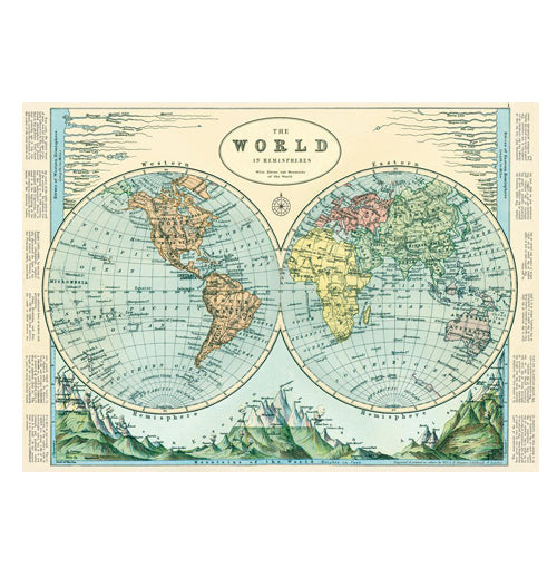 Travel &amp; Maps Poster Wrap